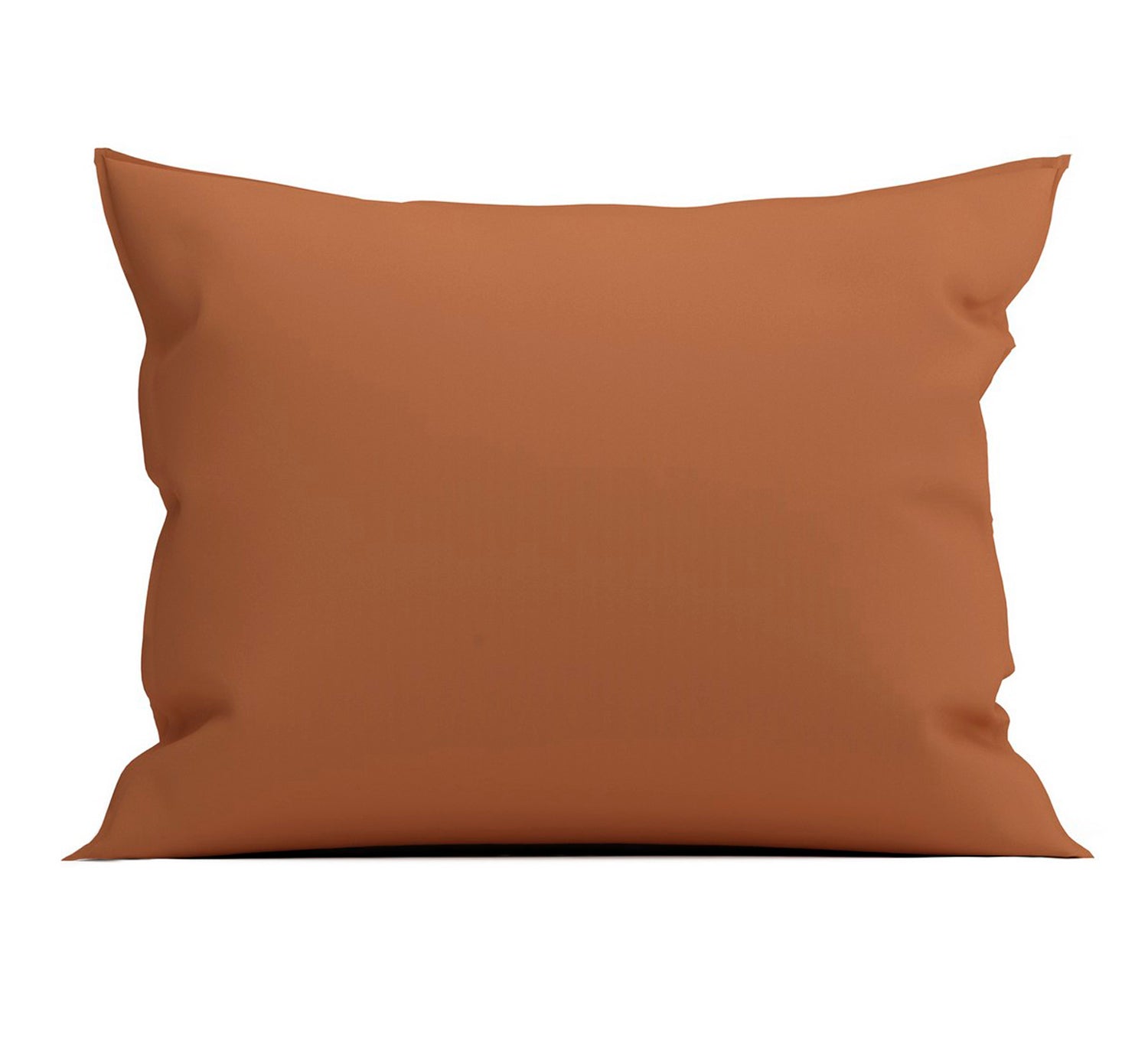 Zo Home Satinado Kussensloop Katoen Satijn - copper orange 60x70cm