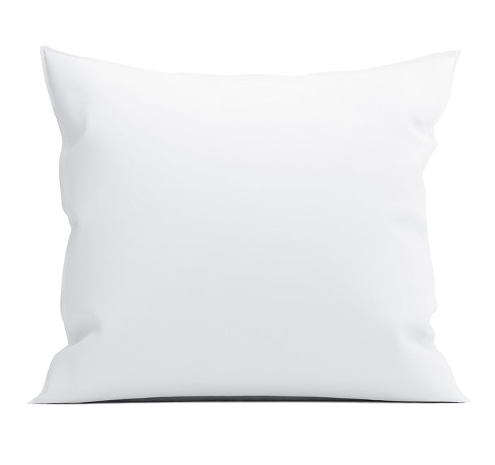 Yellow Kussensloop Percal Katoen optic white