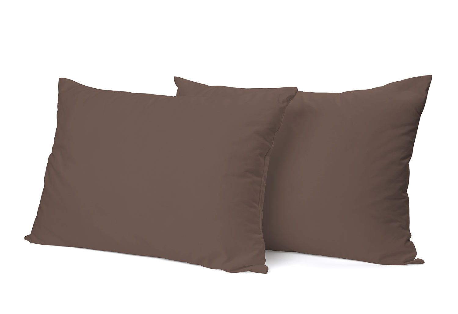 Elegance Kussensloop Hotelsluiting Percal Katoen taupe