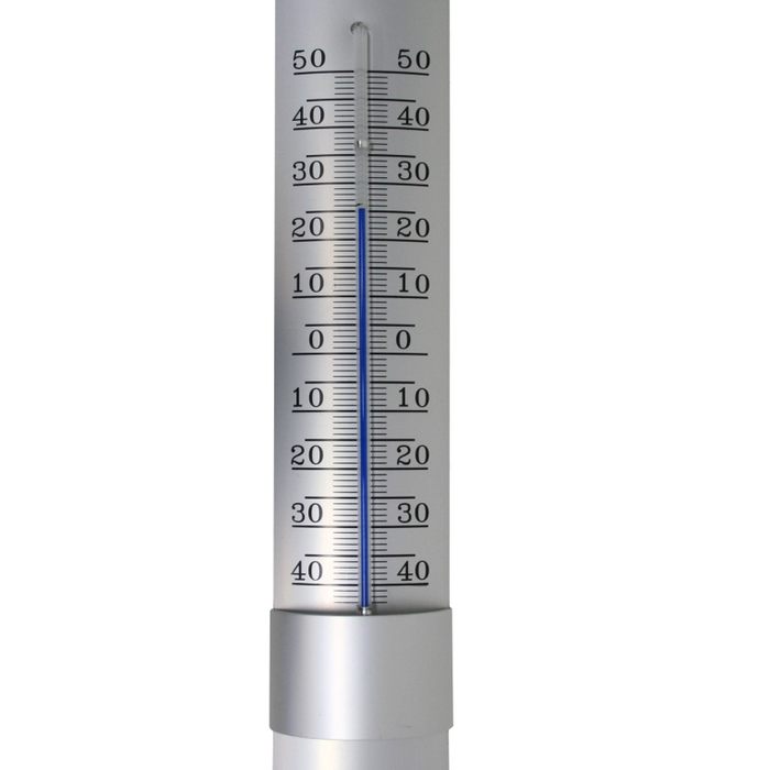 Hendrik Jan buitenthermometer aluminium 21 cm