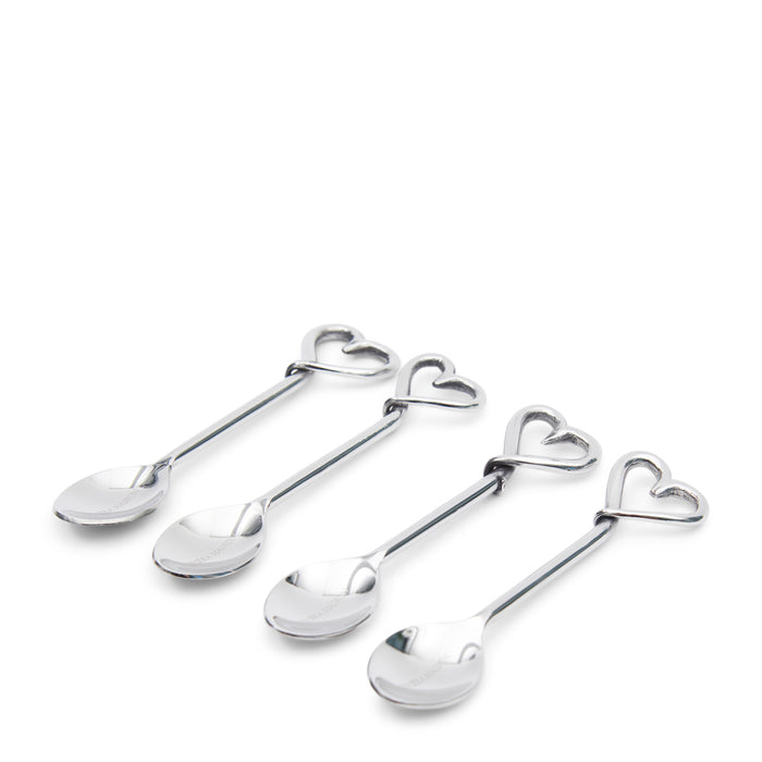 Rivièra Maison - Luxe Theelepel Set in S30 - Zilver van R60 - Roestvrij staal, 17x3.5 cm