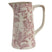 Clayre & Eef Decoratieve Schenkkan 2200 ml Roze Beige Keramiek