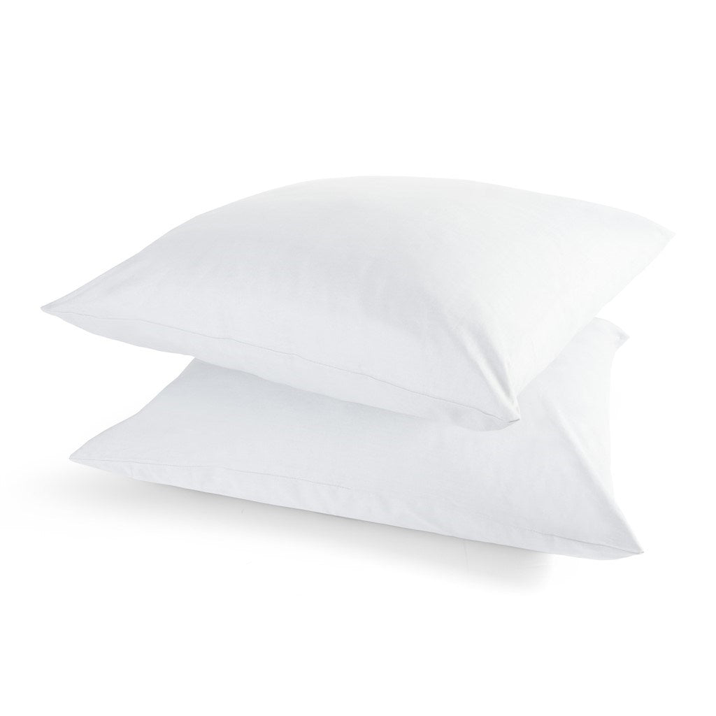 Dindi Home - Kussensloop Plain Beauty - 2x 60x70 - Wit