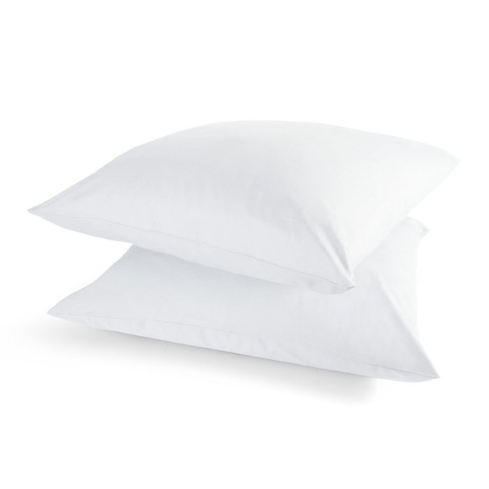 Dindi Home - Kussensloop Plain Beauty - 2x 60x70 - Wit