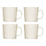 Iittala Teema Mok 0,3 L - 4 st. - Wit