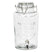 Clayre & Eef Sapkan met kraan en deksel 2800 ml Glas Rond Summer enjoy