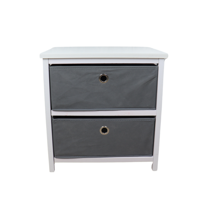 Orange85 Ladekast 2 lades Lage Kast Opbergkast Speelgoed Nachtkastj...