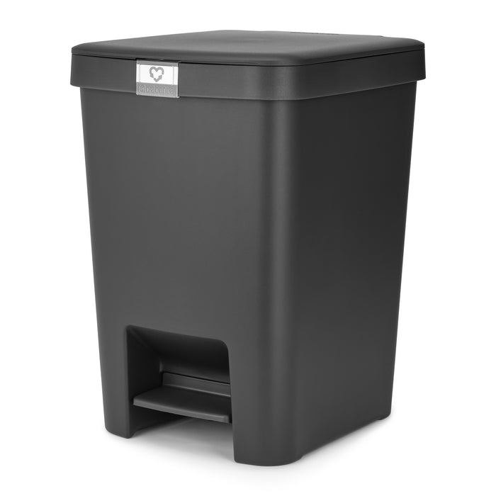 Brabantia StepUp Pedaalemmer - 25 L - Dark Grey