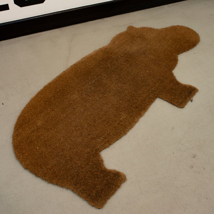 DROOG Design - Hippo mat - Nijlpaard Mat - Deurmat - Bruin