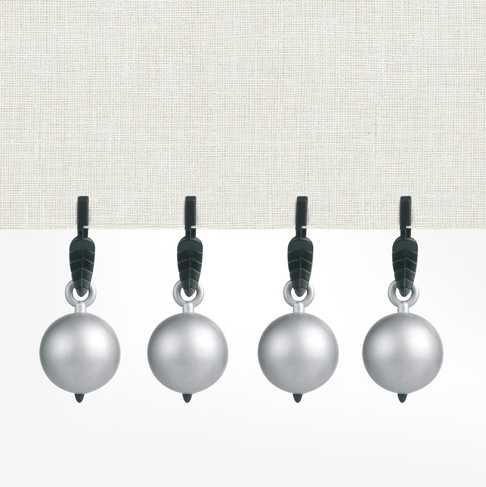 d-c-fix Tafelkleed Gewichtjes - 6x6cm - Grijs - Kogel - 4 stuks