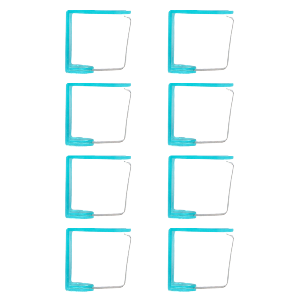 Merkloos Tafelklemmen voor Tafelkleed 8 stuks