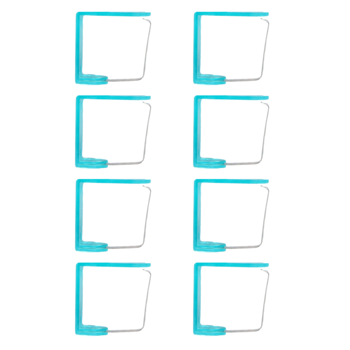 Merkloos Tafelklemmen voor Tafelkleed 8 stuks