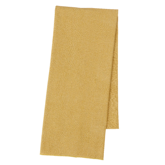 Bungalow katoen-linnen tafelkleed Mirra Lemon Curd 150 x 260