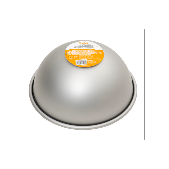 Decora - Bolvormige bakvorm, Aluminium 20 cm - Decora