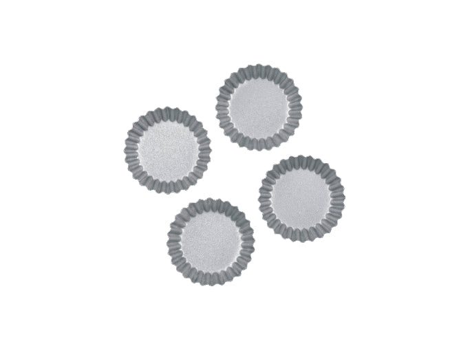 Berndes - Mini Taartvormen, Set van 4 Stuks,  11 cm - Berndes | B.Gree