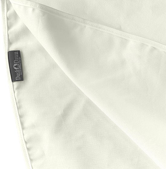 Dusk till Dawn Katoenen Tafellaken rond 190cm - Ivoor