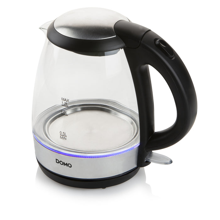 Domo DO9218WK - Waterkoker - 1,2L - Verlicht - Glas