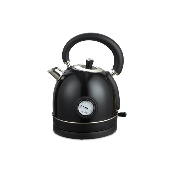 MOA Waterkoker Retro Zwart 1.8 liter - Elektrisch - RVS - EK3TB