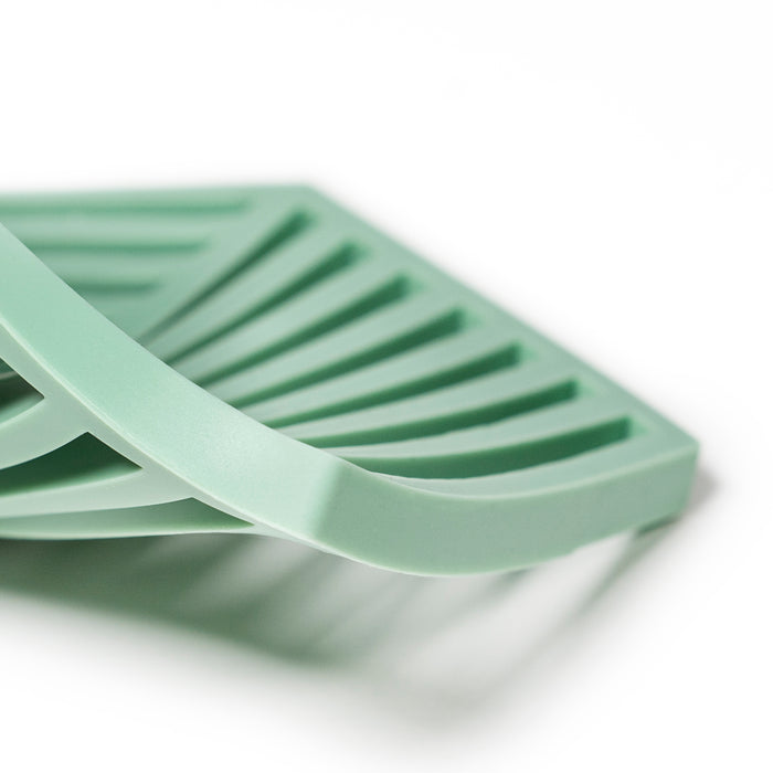 Krumble Pannenonderzetter Hexagon - Groen - Set van 2