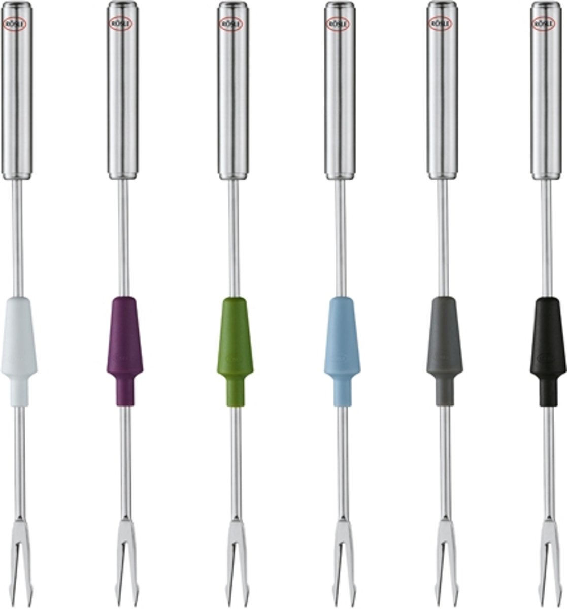 Rosle Fonduevork RVS, Set van 6 Stuks - Rösle