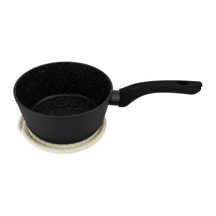 Krumble Pannenonderzetter rond - Katoen - Beige - Set van 2