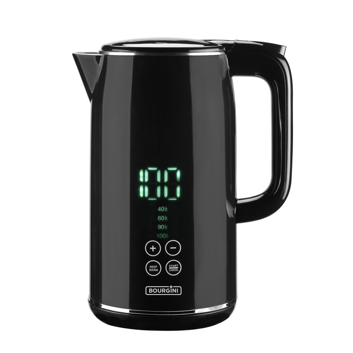 Cool Touch Digital Kettle - Digitale Waterketel - 1.7L - Zwart