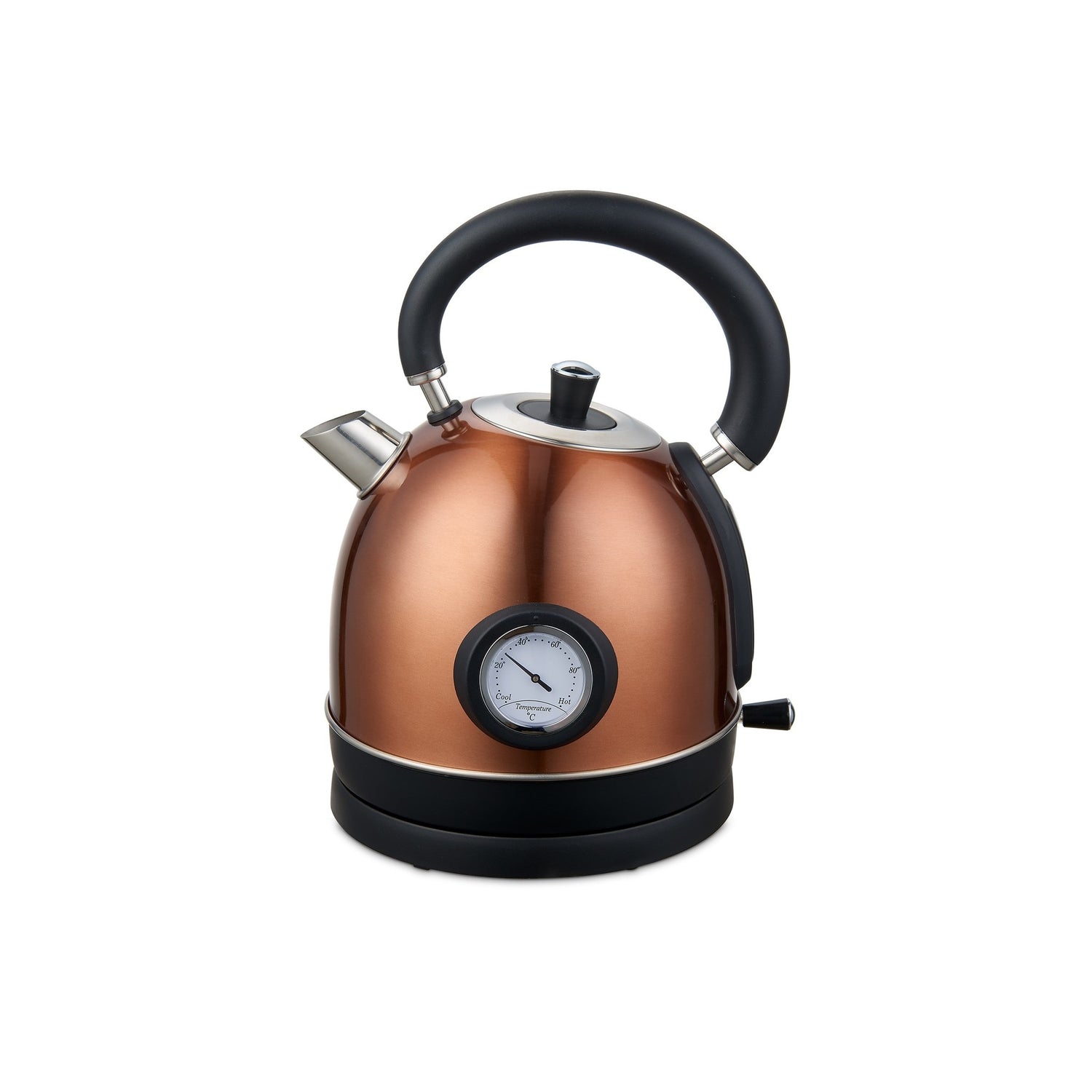 MOA Waterkoker Retro Koper 1.8 liter - Elektrisch - RVS - EK3TC