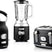 Westinghouse Retro Bundel - Waterkoker + Broodrooster + Blender -Zwart