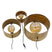MOOS Cody Wandlamp - Set van 3 - Oud Goud