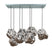 MOOS Rocky Hanglamp 7-lichts - Chrome