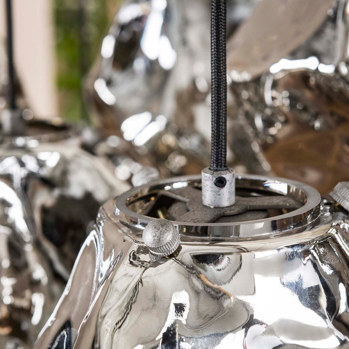 MOOS Rocky Hanglamp 7-lichts - Chrome