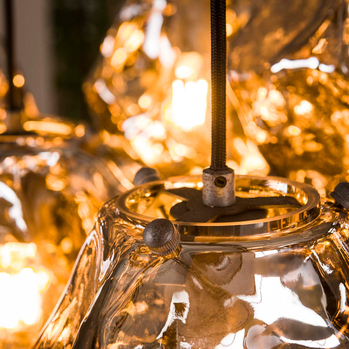 MOOS Rocky Hanglamp 7-lichts - Chrome