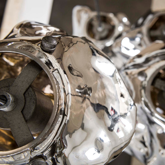 by fonQ  Rocky Hanglamp 5-lichts - Chrome