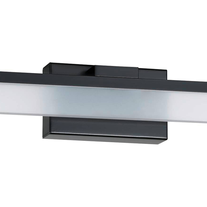 EGLO Palmital Wandlamp - LED - 59,5cm - Zwart - Badkamer - Spiegellamp