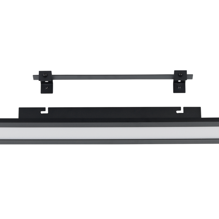 EGLO Salobrena 1 Plafondlamp - LED - 119,5 cm - Zwart|Wit - Aluminium