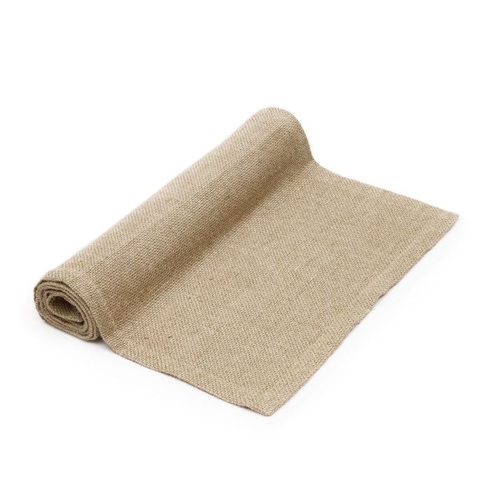 Kave Home - Tissina beige tafelloper, 100% linnen, 50x160cm