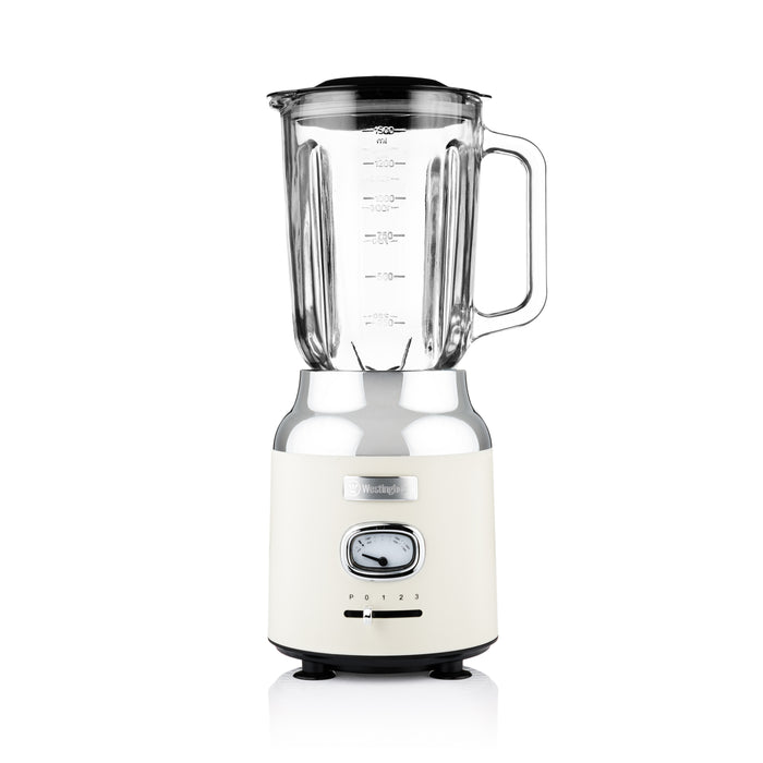Westinghouse Retro Blender - Smoothie Maker - Wit