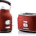 Westinghouse Retro Bundel - Waterkoker + 2 sneden Broodrooster - Rood