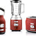 Westinghouse Retro Bundel - Waterkoker + Broodrooster + Blender - Rood