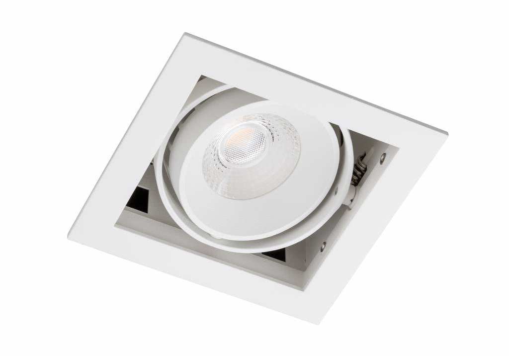 Berla Lighting Inbouwspot Vierkant Wit 7Watt Led