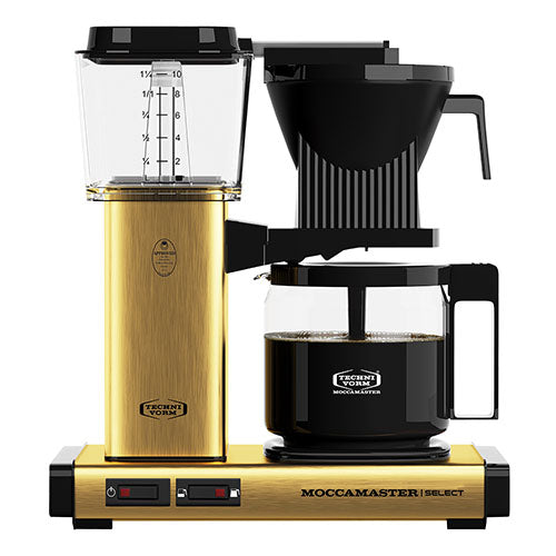 Filterkoffiemachine KBG Select, Brushed Brass – Moccamaster