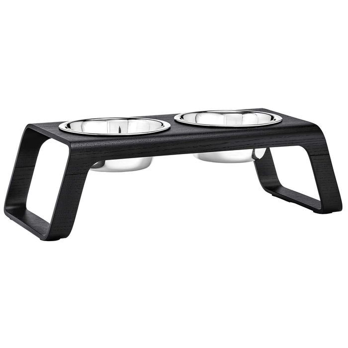 Desco hondenvoerbak medium essen zwart