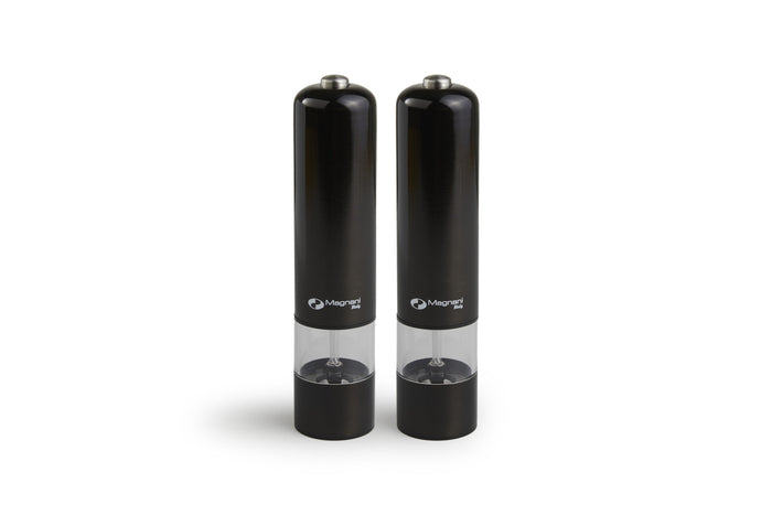 Magnani Elektrische Zout- en Pepermolen - Zwart