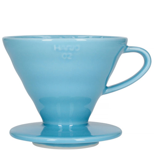 Hario V60-02 Dripper Keramiek Blauw