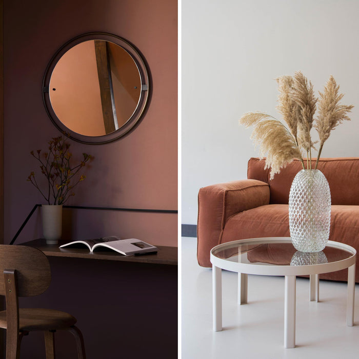 Audo Copenhagen Nimbus spiegel Ø110 gebronsd messing