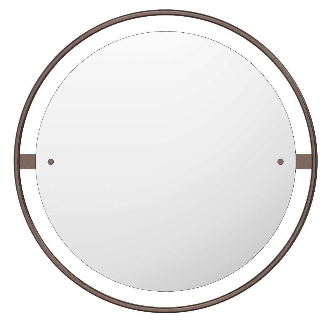 Audo Copenhagen Nimbus spiegel Ø60 gebronsd messing