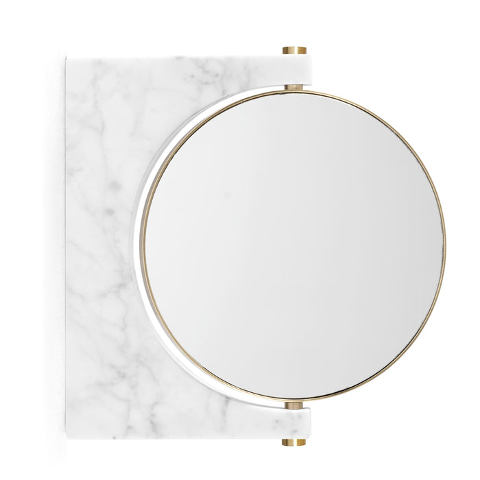 Audo Copenhagen Pepe spiegel wand Ø16 Carrara