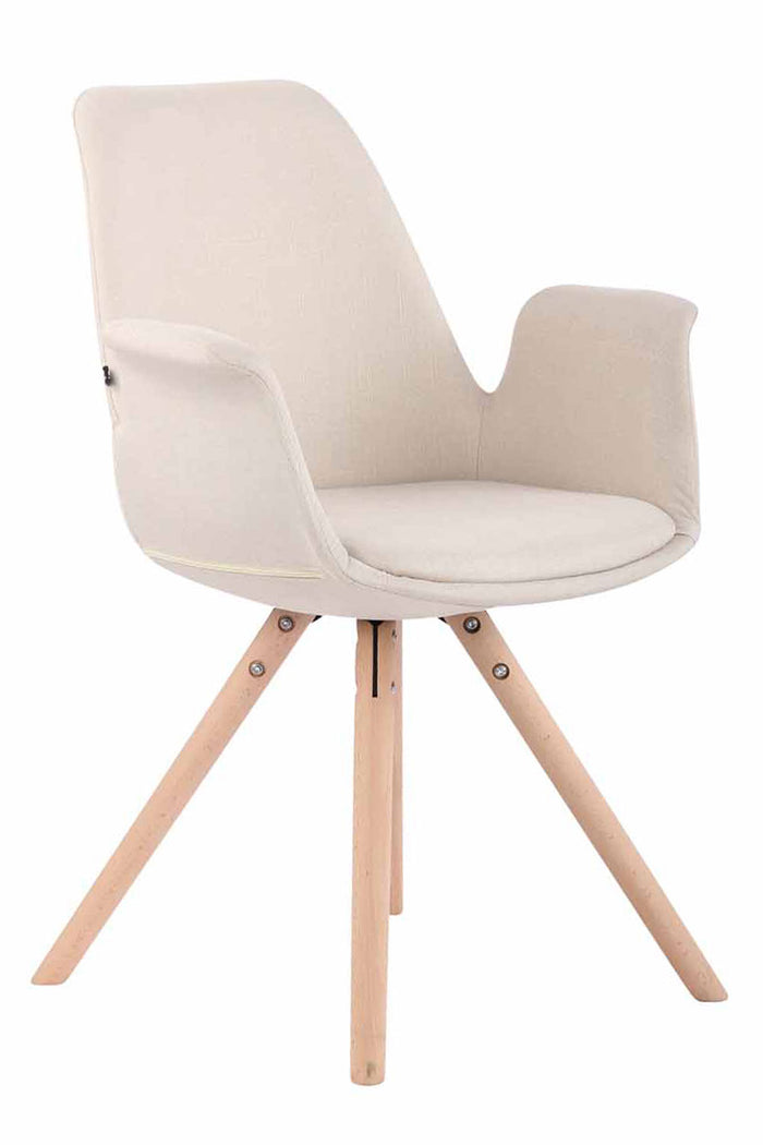 CLP Eetkamerstoel Prince Natura Rond Frame Stof