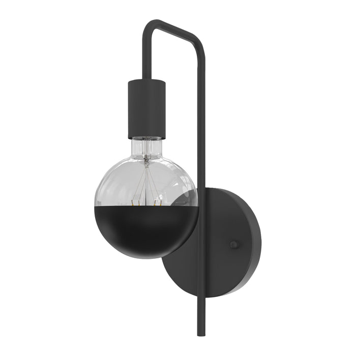 Calex U-line Wandlamp Zwart - E27