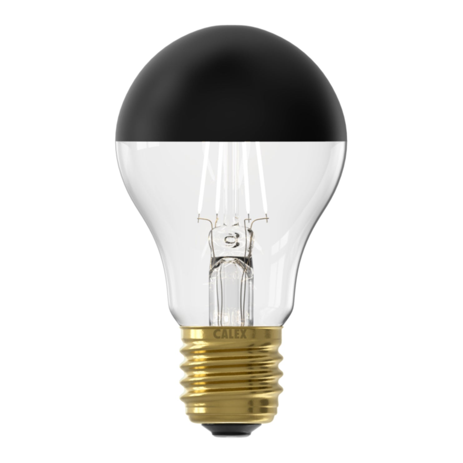 Calex LED A60 Kopspiegel Zwart - E27 - 4W - Dimbaar